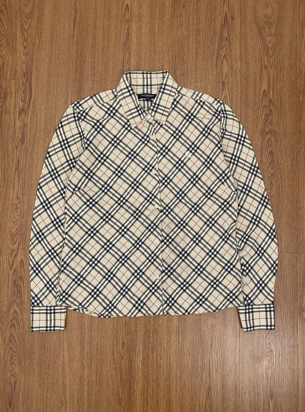 Burberry Blouses Burberry nova check shirt Brown