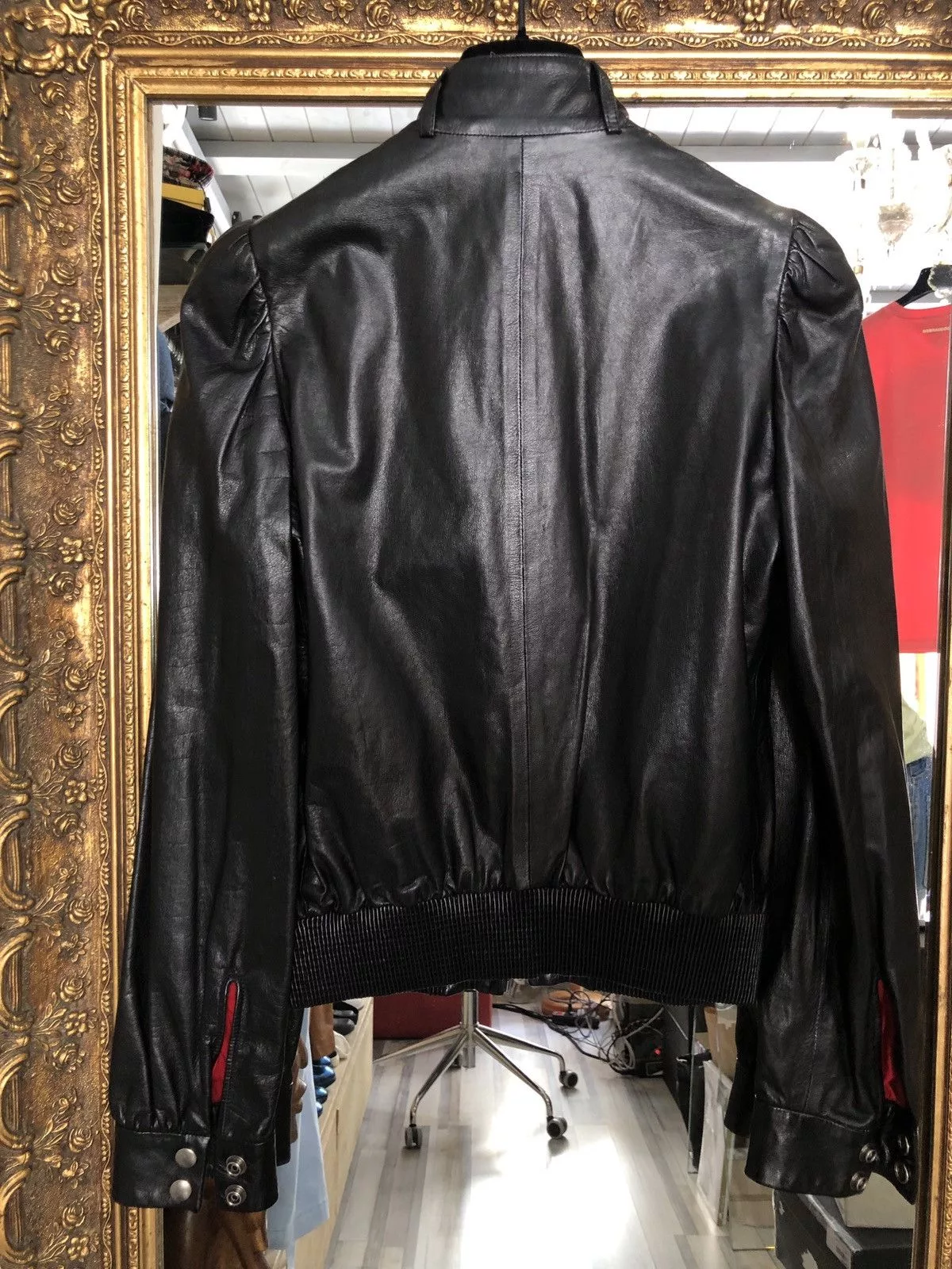 Gucci Leather Jackets Gucci Leather Jacket Black