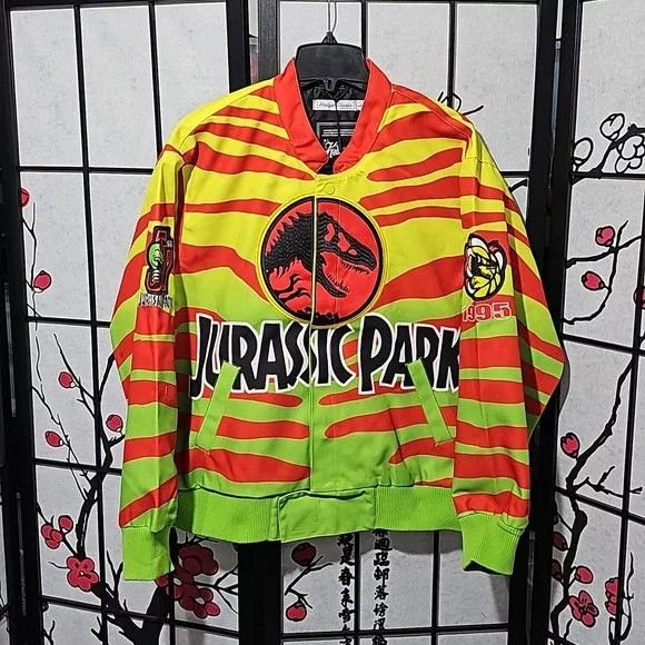 Other Bombers Other Jurassic Park Work Jacket Size Medium NWT Multi
