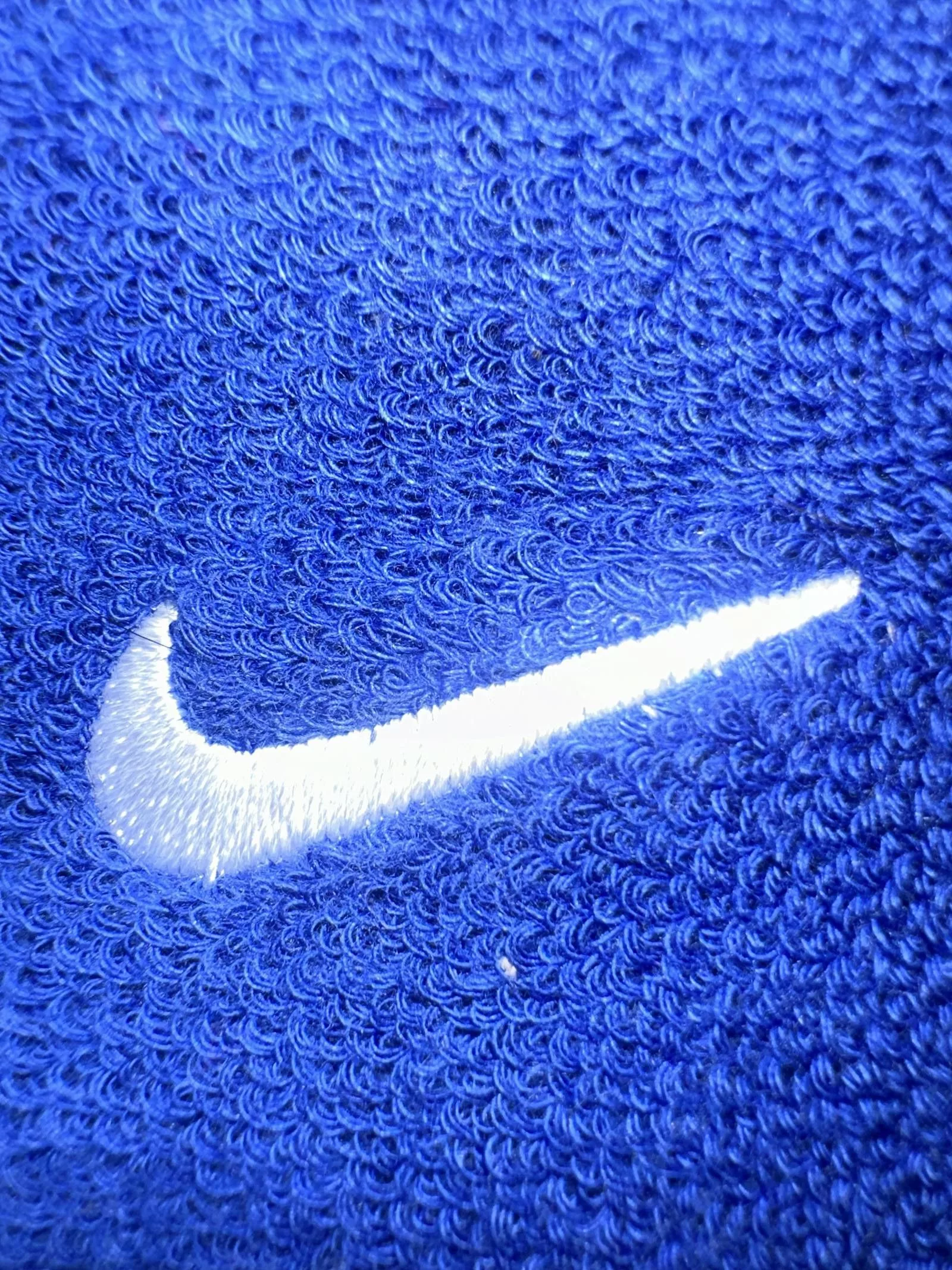 Nike Miscellaneous Nike Swoosh 3” Blue Wristbands