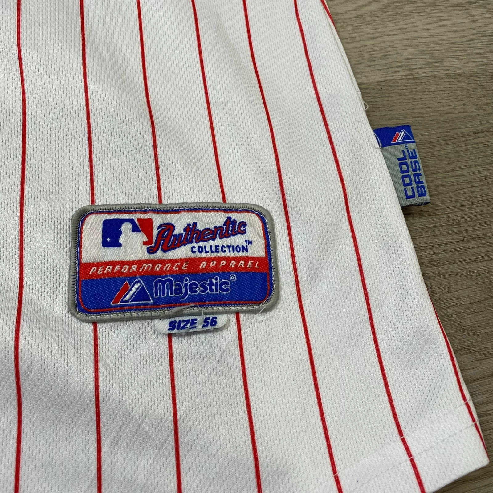 Majestic Jerseys Authentic Majestic Coolbase Philadelphia Phillies Jersey LEE White Sportswear