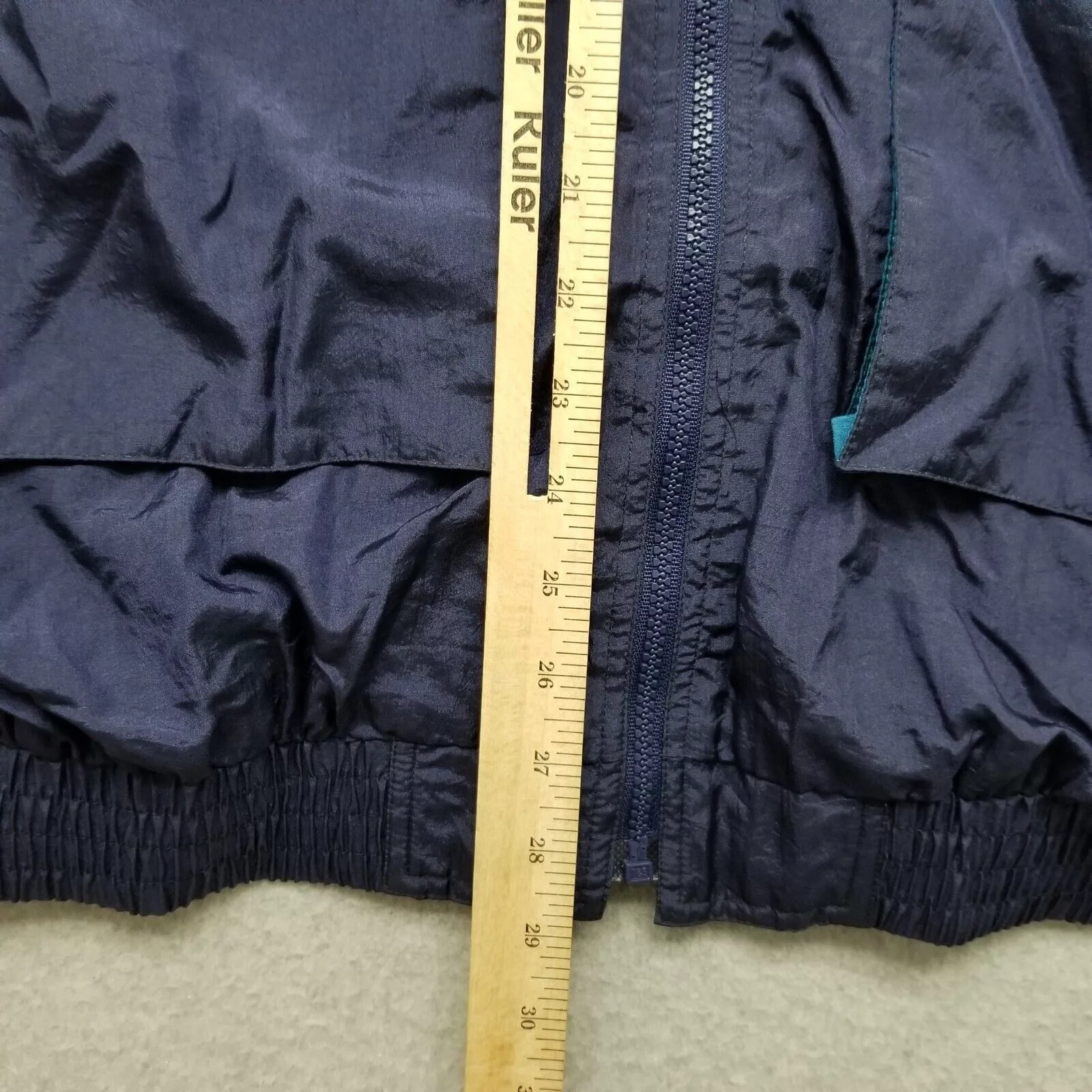 Other Jackets Other Lavon Retro Jacket Womens 3X Pockets Zip Outdoor Sports Wear Blue