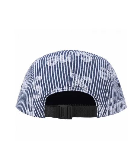 Supreme Hats Supreme Denim Camp Cap Stripe SS24 Multi