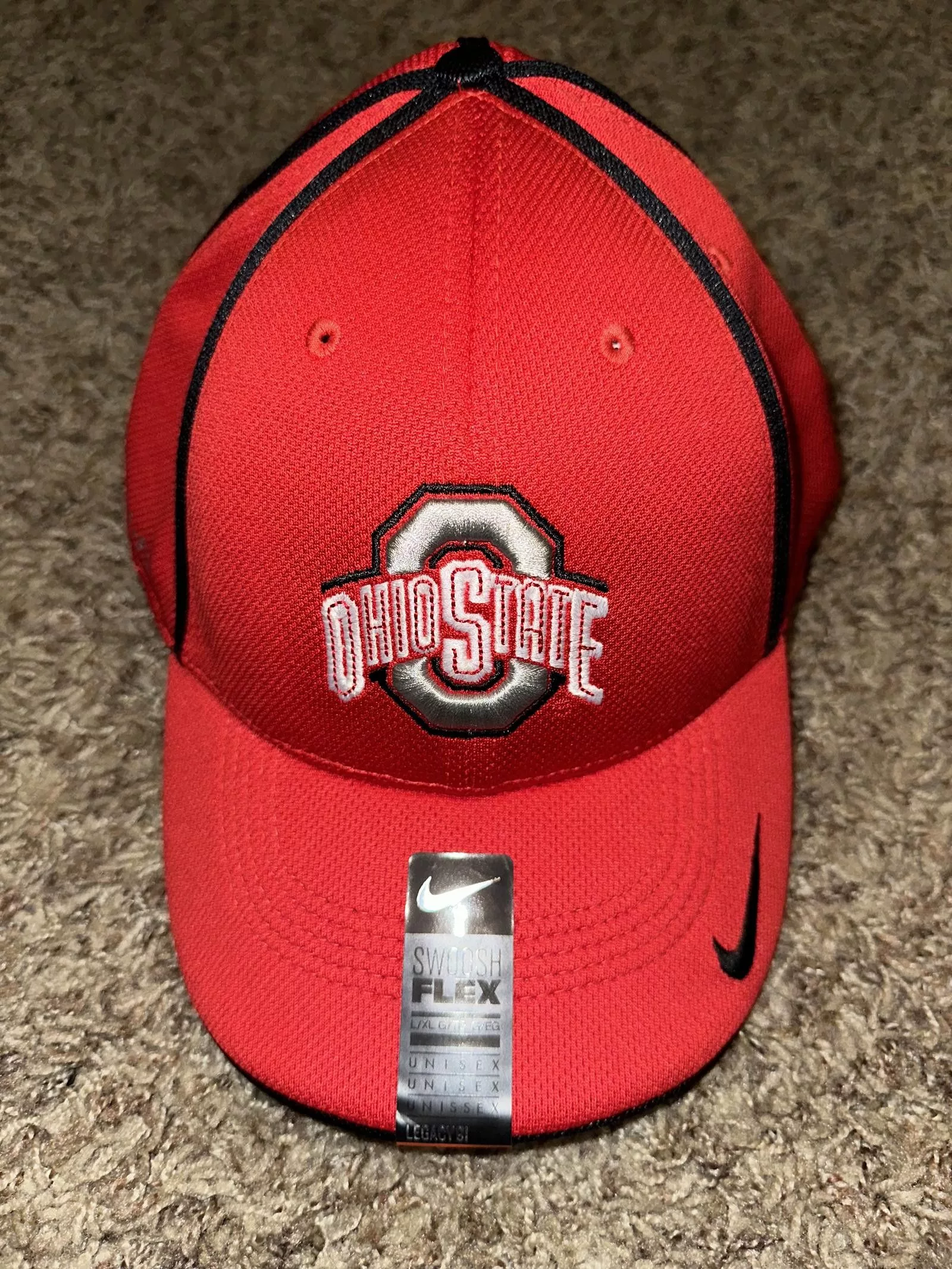 Nike Hats Nike Ohio State Buckeyes Aerobill Sideline Coaches Cap 2010 Red