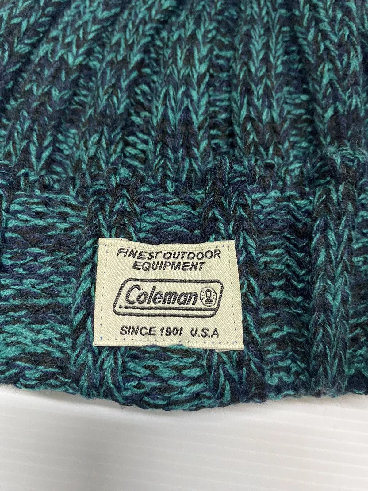 Coleman Hats Coleman Knitted Beanie Hat Green Gorpcore