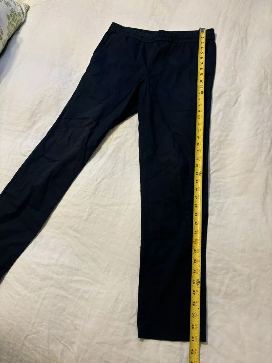 Everlane Casual Pants Black Drawstring Casual Everlane Pants - Size M (32x32)