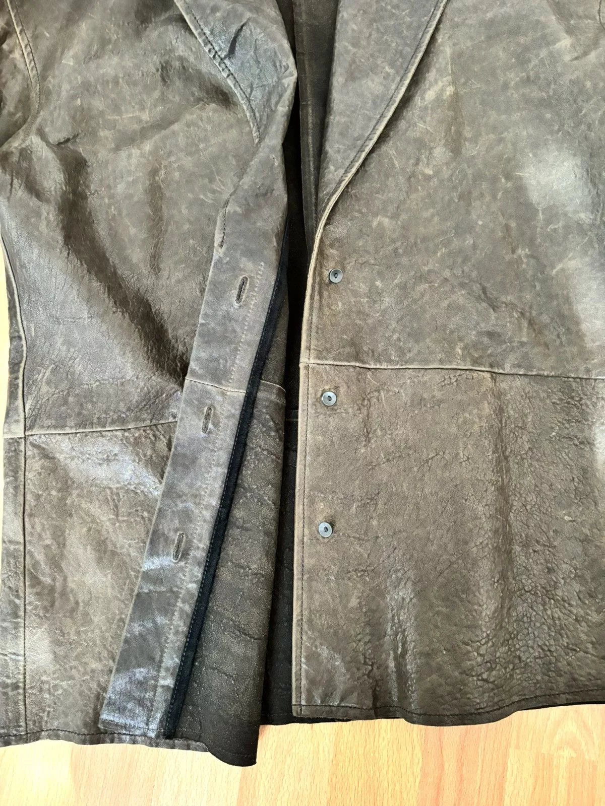 Haider Ackermann Leather Jackets Haider Ackermann Leather Jacket Brown
