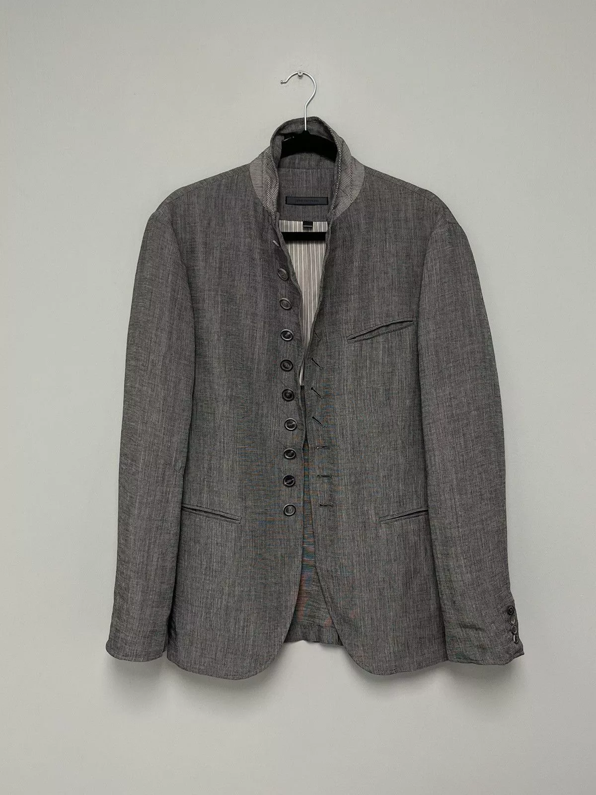 John Varvatos Light Jackets John Varvatos Multibutton jacket 50 Gray