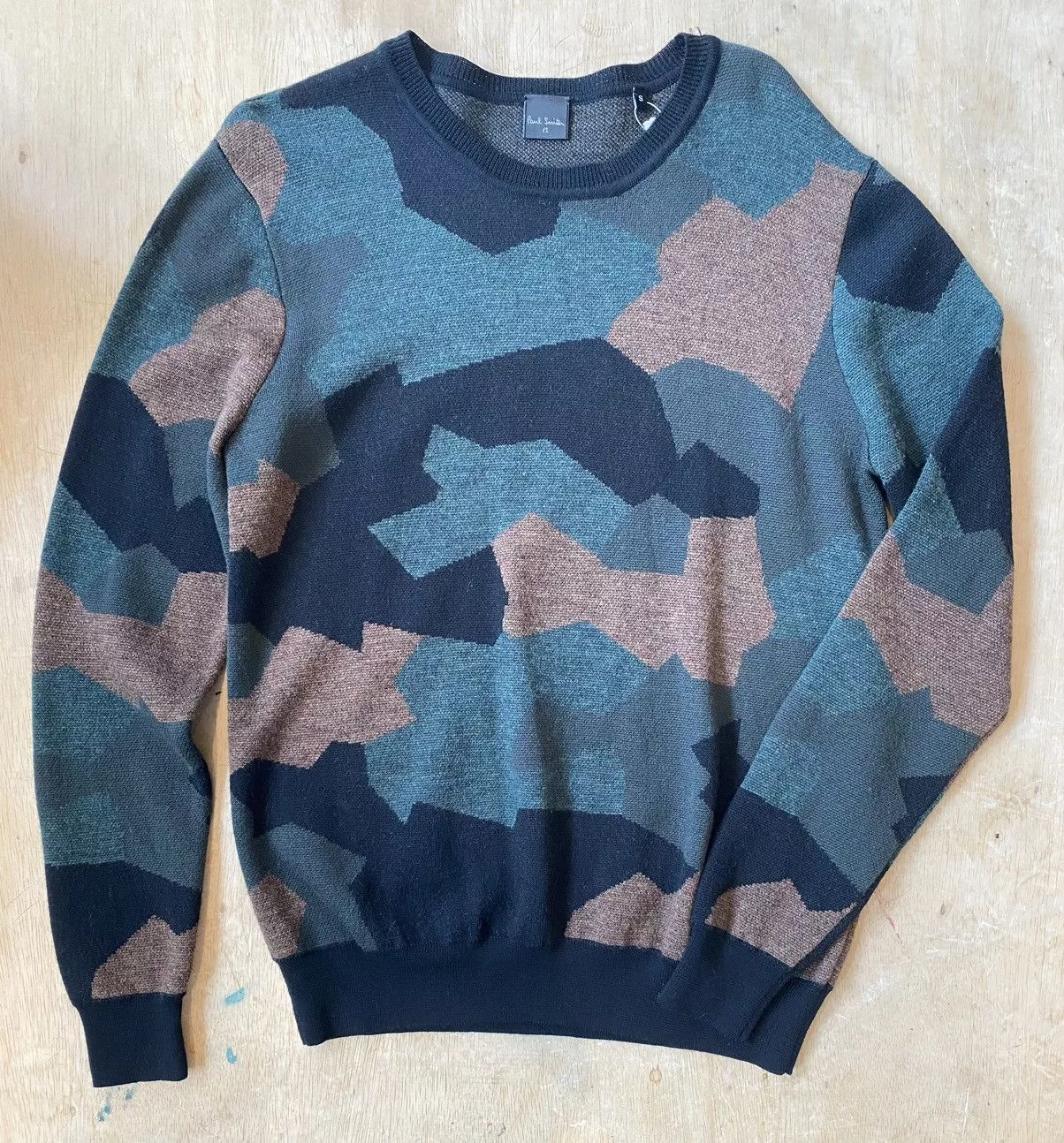 Paul Smith Sweaters Knitwear Paul Smith Camo Sweater Size S Multi