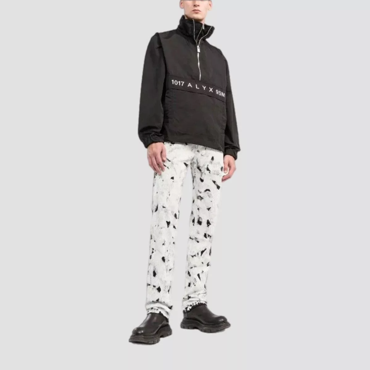 1017 ALYX 9SM Light Jackets 1017 ALYX 9SM Track Windbreaker Black