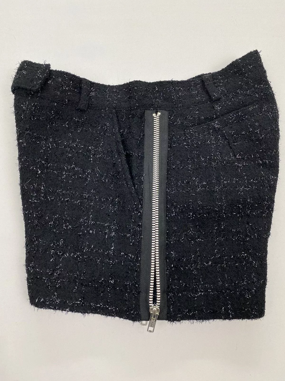 Designer Shorts Designer × Japanese Brand Nicky Hilton 09AW Side Zipper Shorts Black Avant-Garde