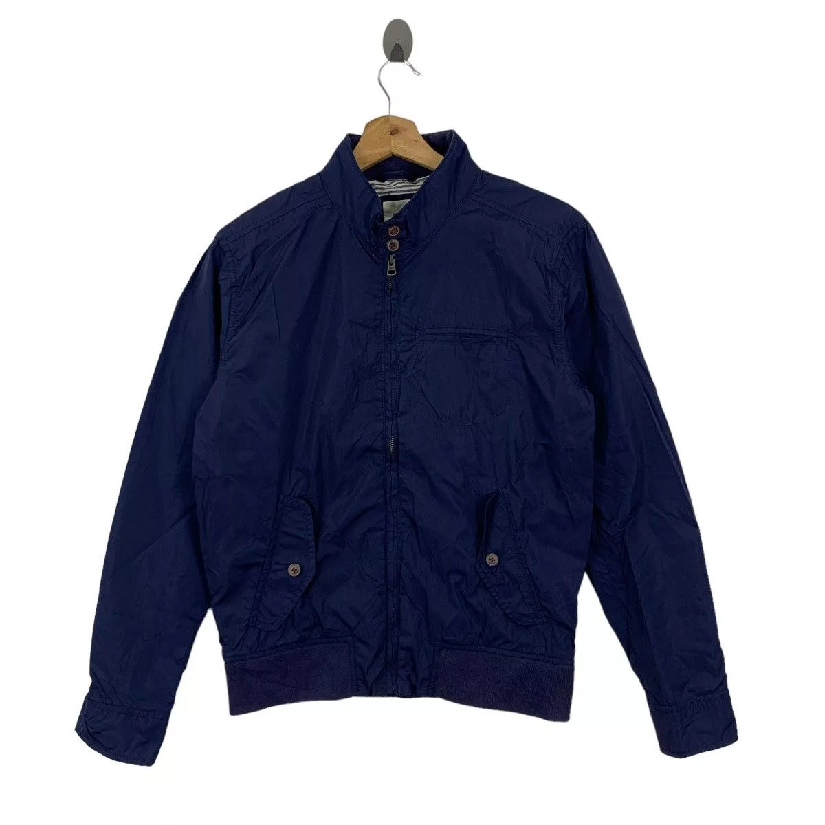 Gap Light Jackets Gap × Vintage Vintage GAP Brand Zipper Jacket Blue