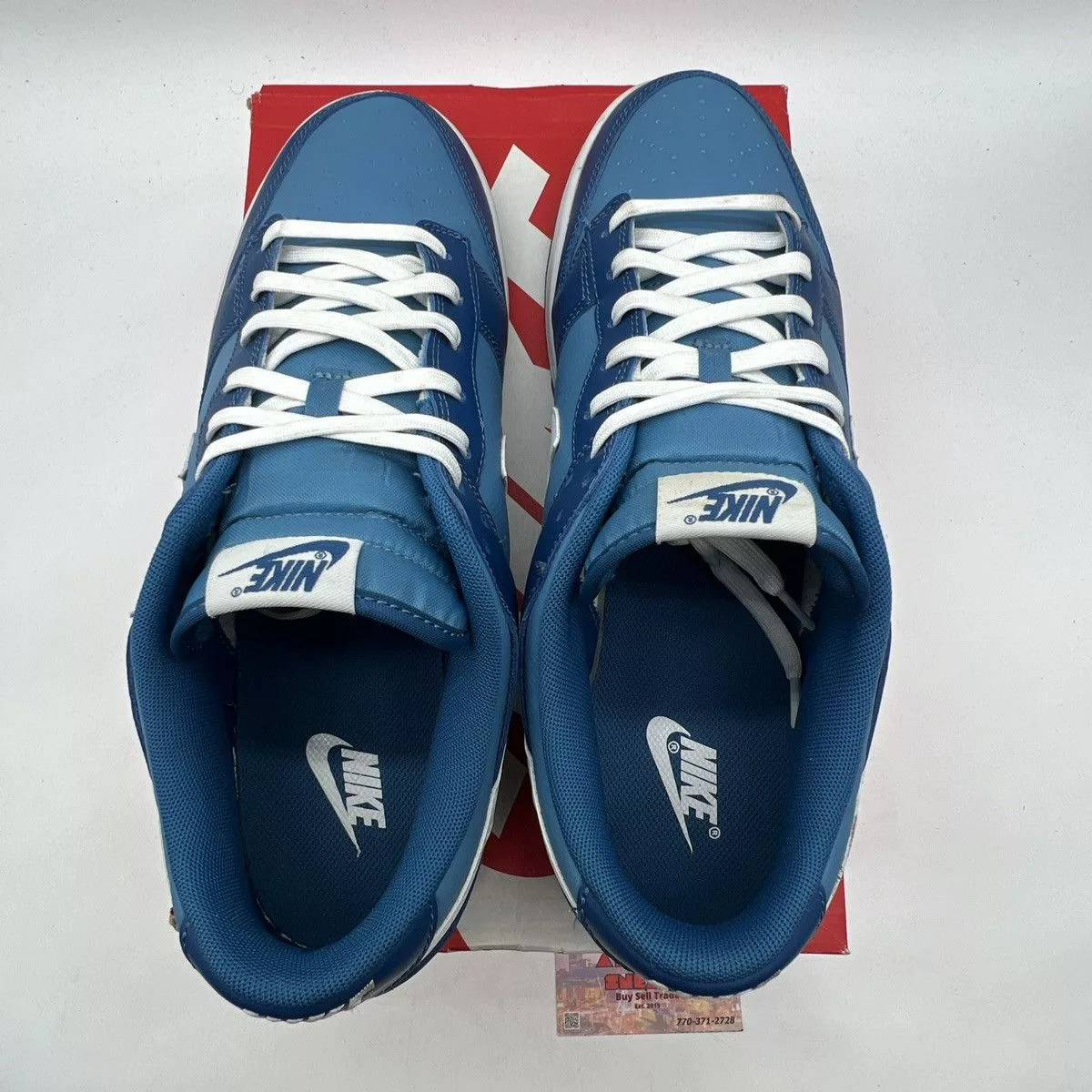 Nike Low Top Sneakers Nike dunk low dark Marina blue