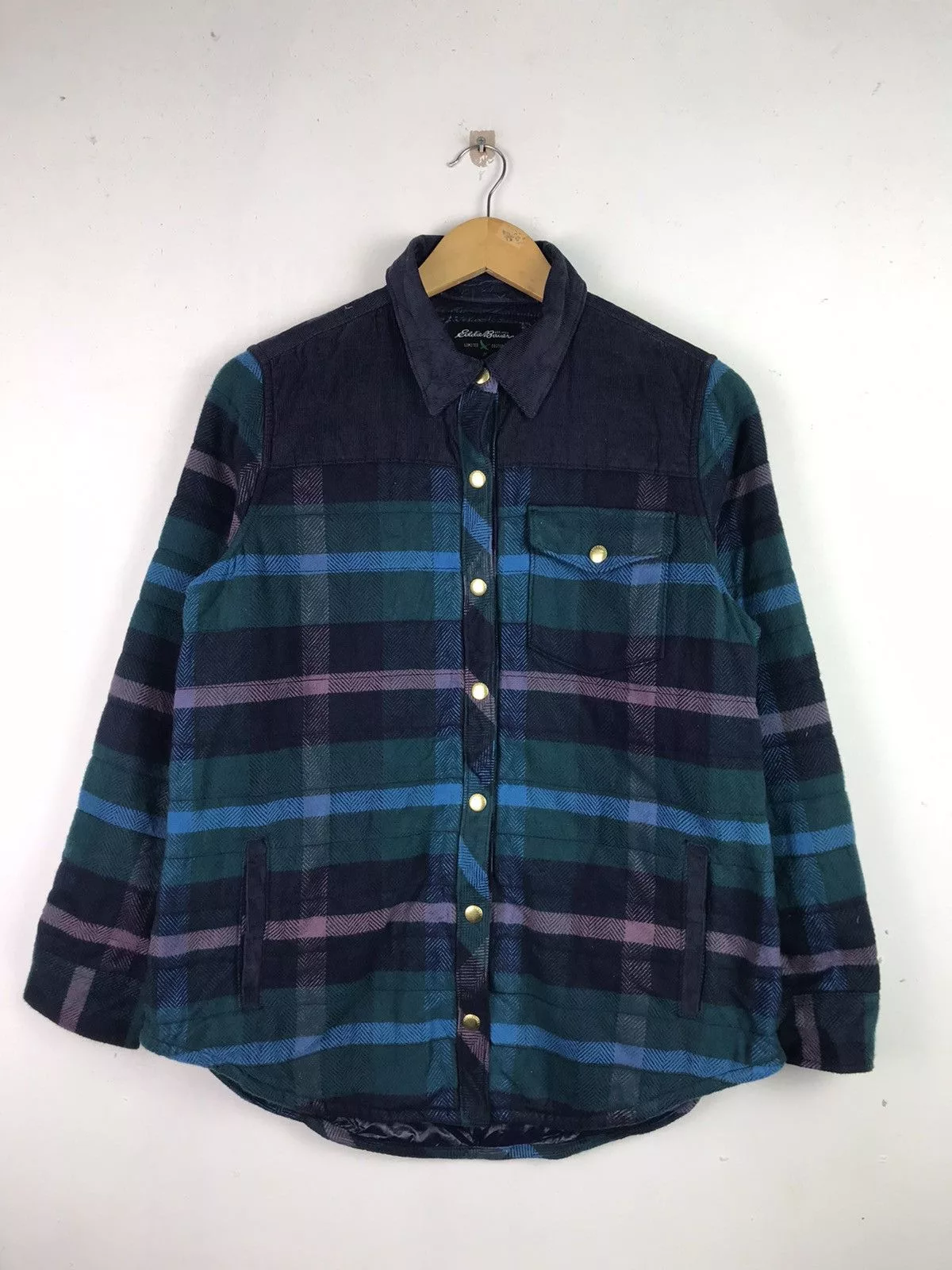 Eddie Bauer Shirts Button Ups Eddie Bauer × Japanese Brand × Vintage Eddie Bauer Button ups Rare Design Multi