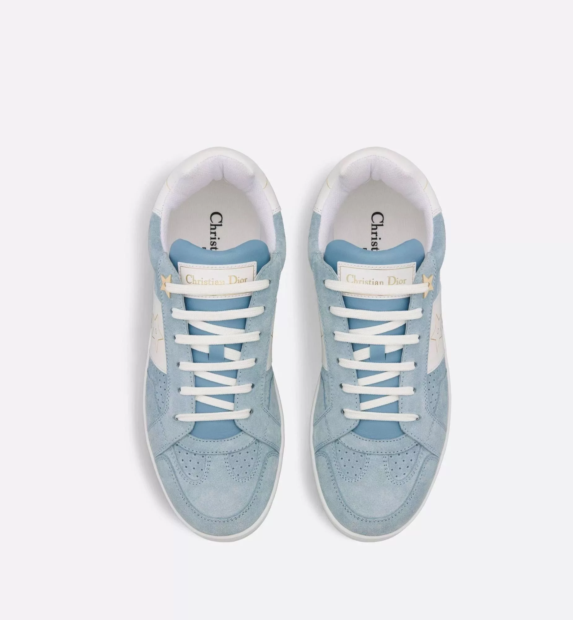 Dior Low Top Sneakers Dior os11x0624 Sneakers in Paste Blue & White Multi