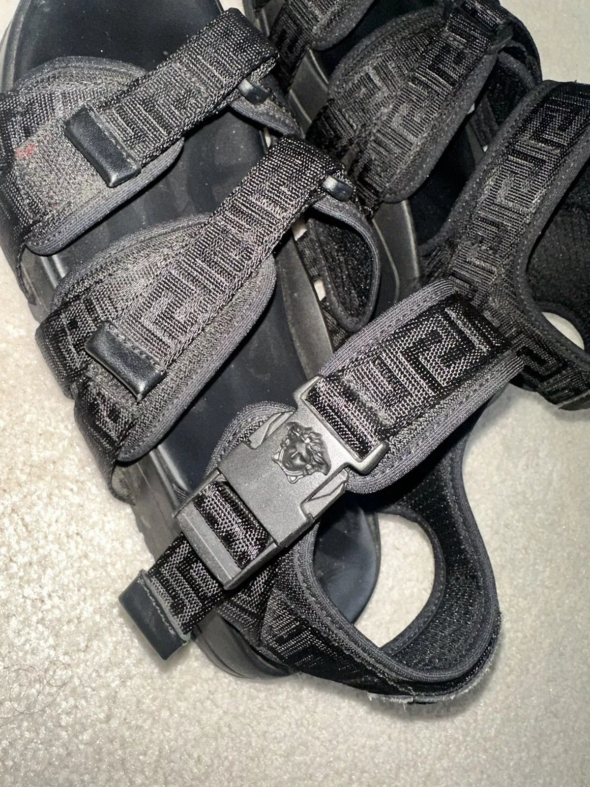 Versace Sandals Men’s Versace Sandal 9.5 Black