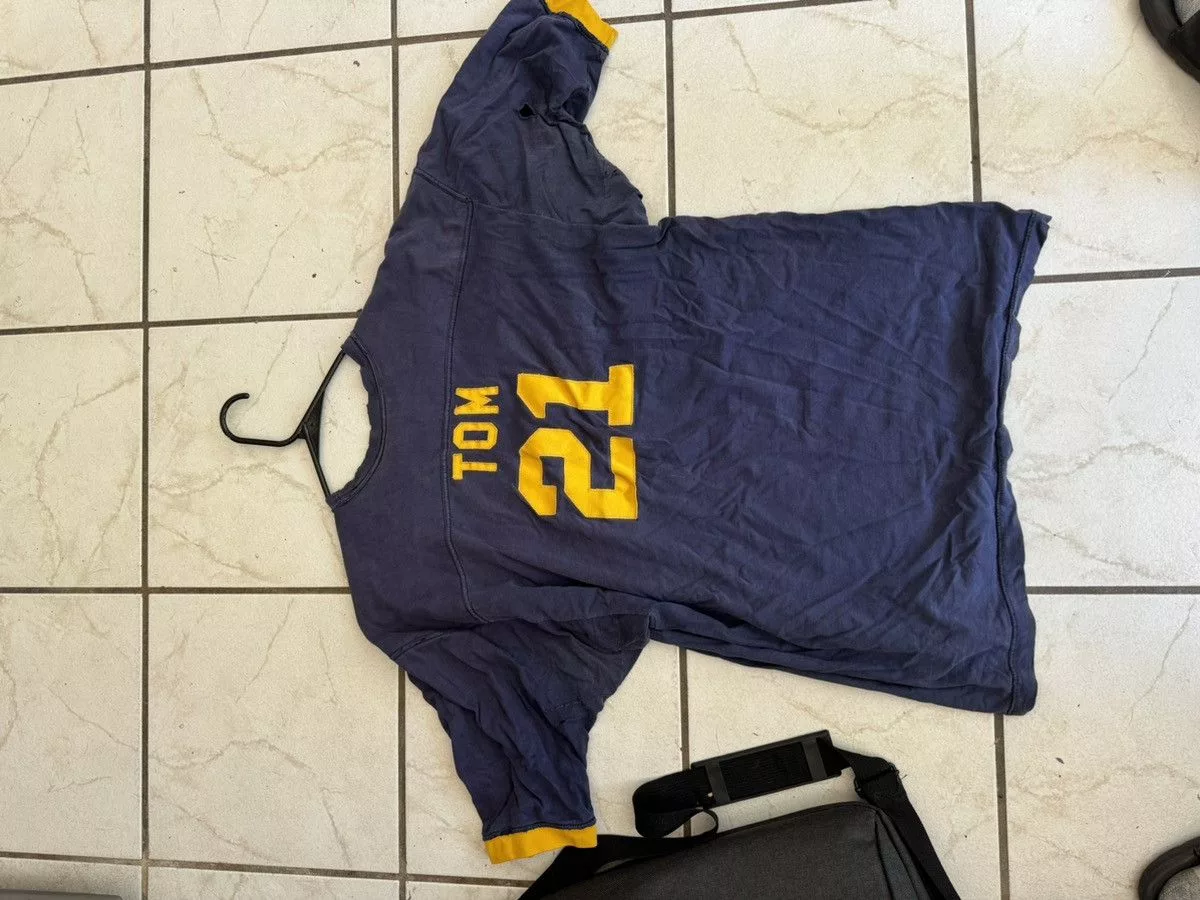 Vintage Jerseys Vintage 70s Russel fraternity jersey Blue