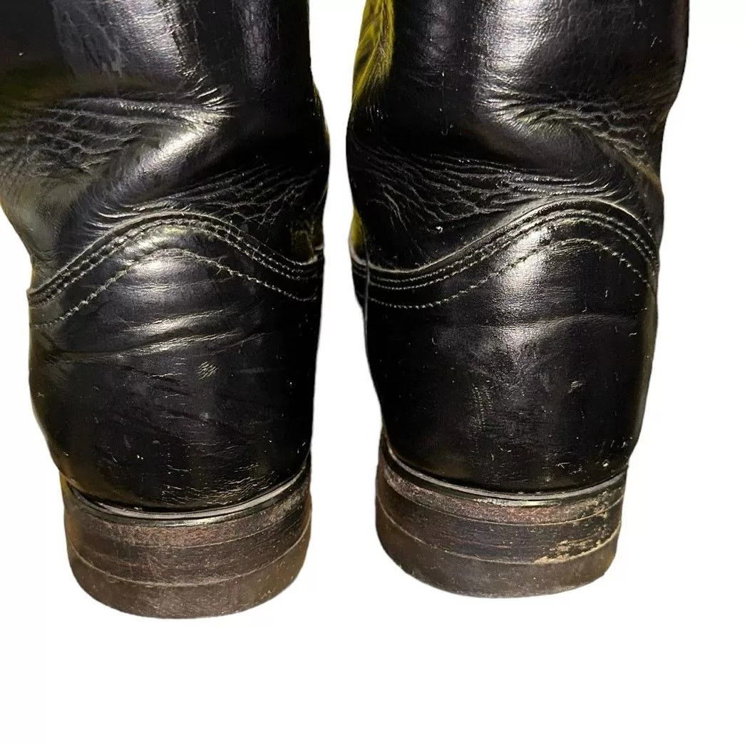 Justin Boots Justin Black Classic Roper Boots