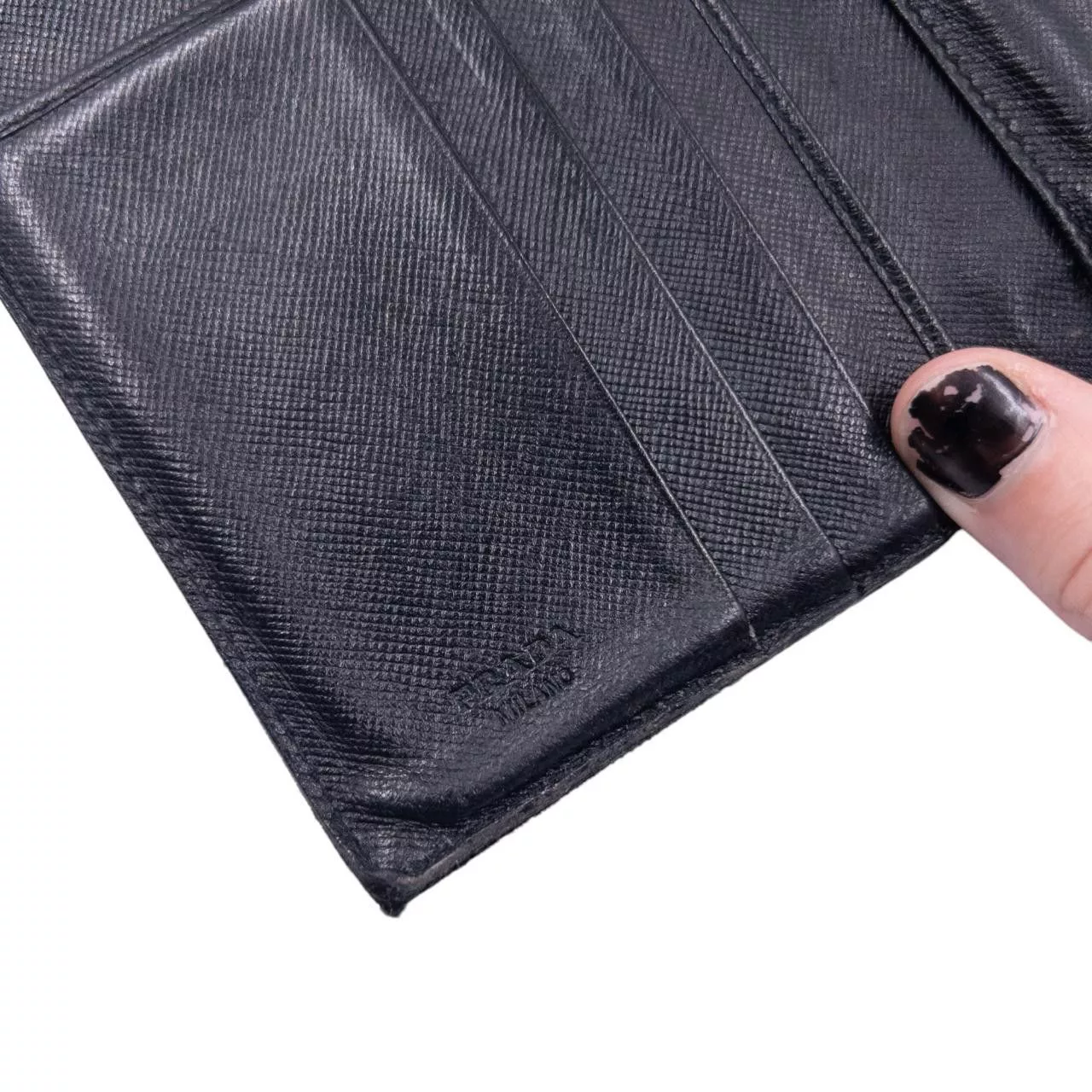 Prada Wallets Vintage Prada Nylon Wallet Black