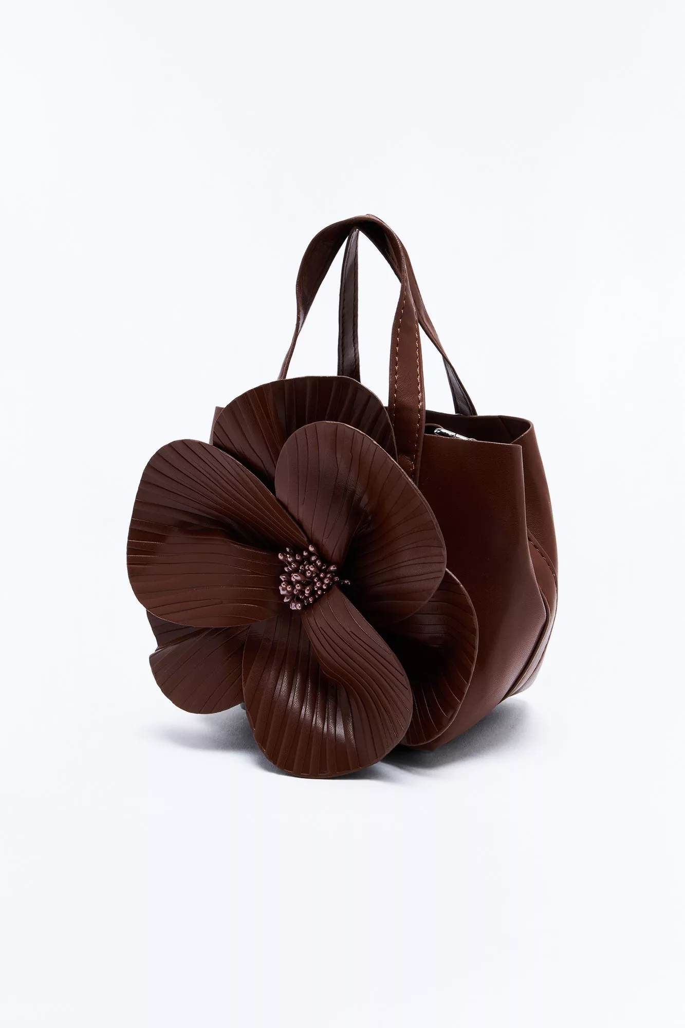 Flora Handbag - Brown