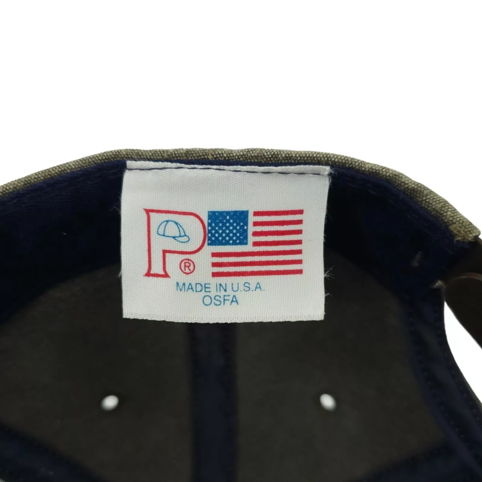Other Hats Other Blue River Outdoors Embroidered Buck Snapback Cap Trucker Gray