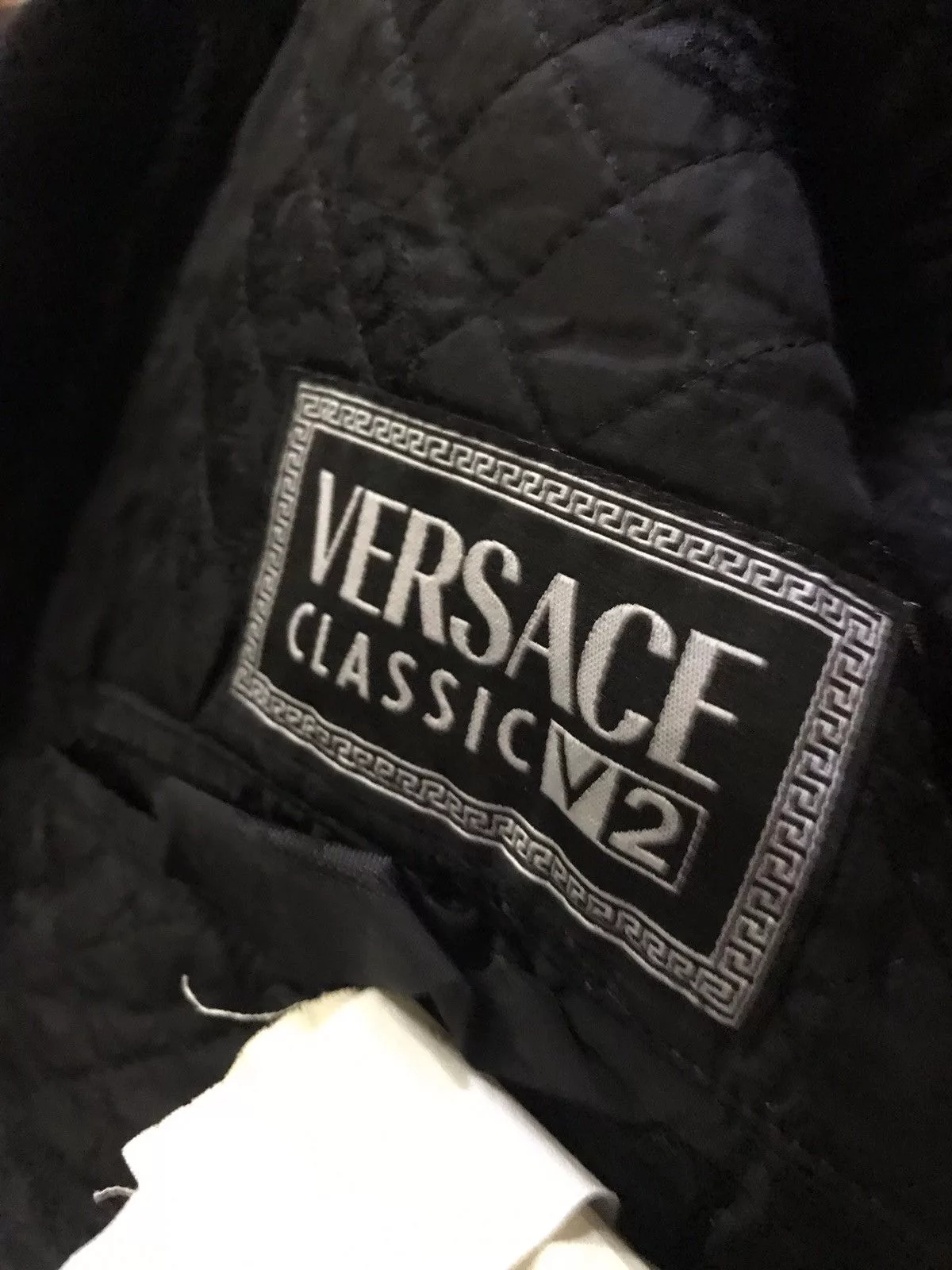 Versace Light Jackets Vintage Versace Classic V2 Black