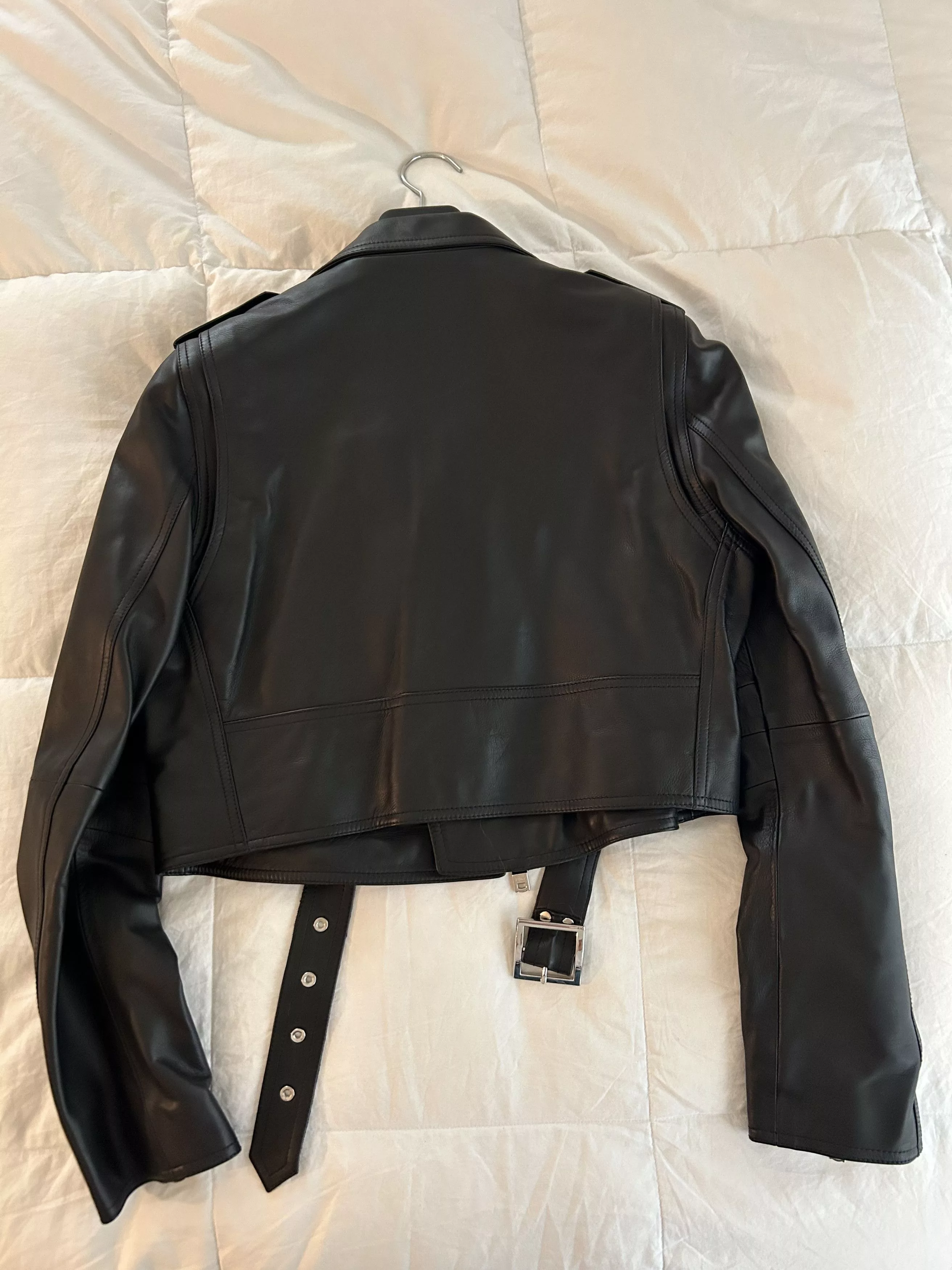 Amiri Leather Jackets Amiri Leather Biker Black