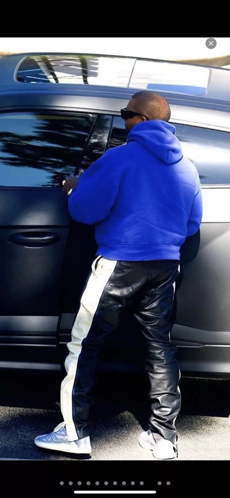 Yeezy Casual Pants UNRELEASED YEEZY SEASON 5 LEATHER BIKER PANTS Multi