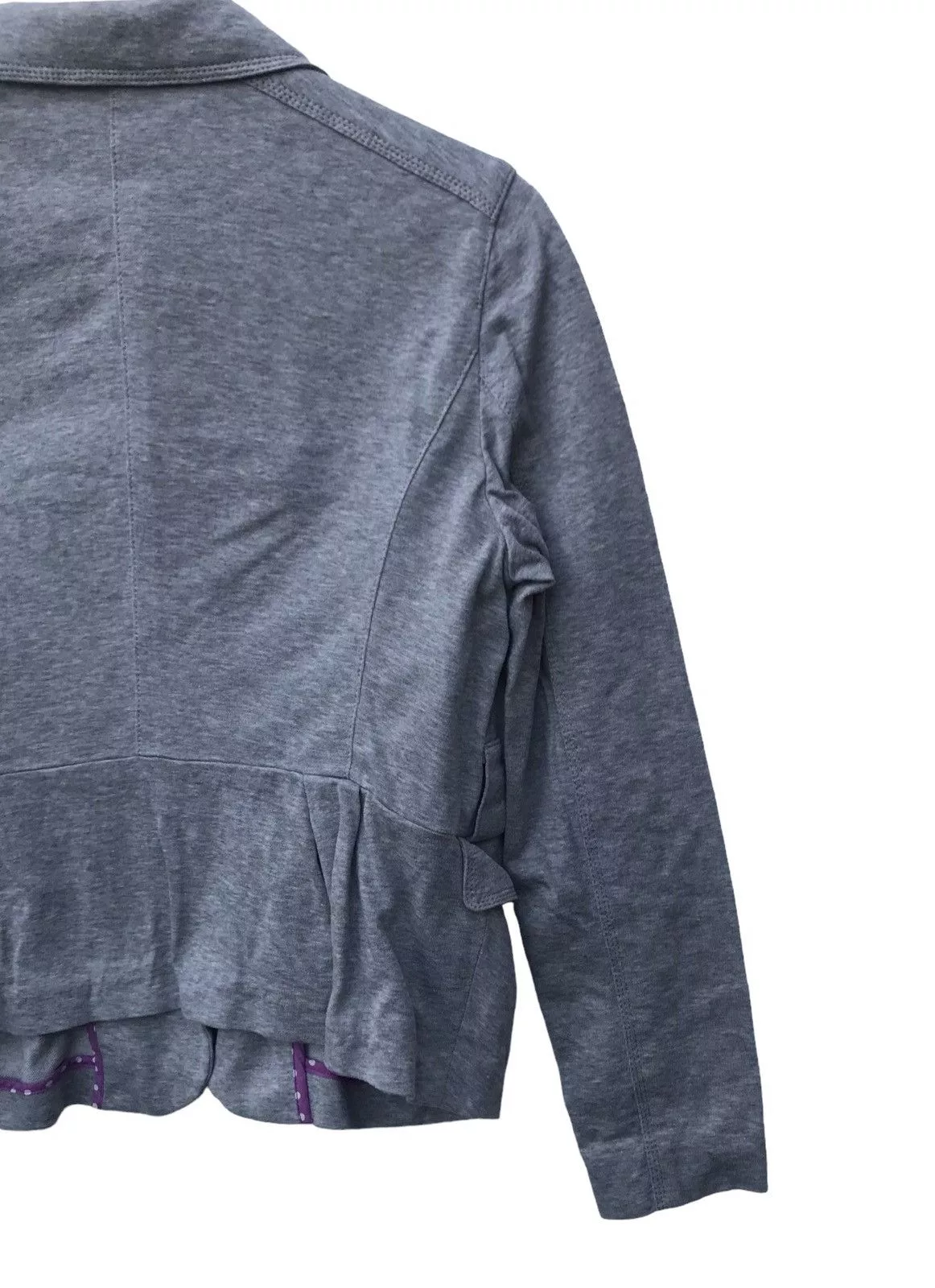 Sonia Rykiel Sweaters Sonia Rykiel Grey Multipocket Coat Gray