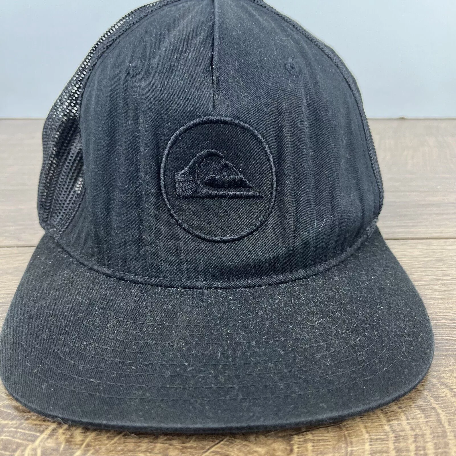 Other Hats Other Quicksilver Hat Quick Silver Snapback Hat Black Hat Adjustab