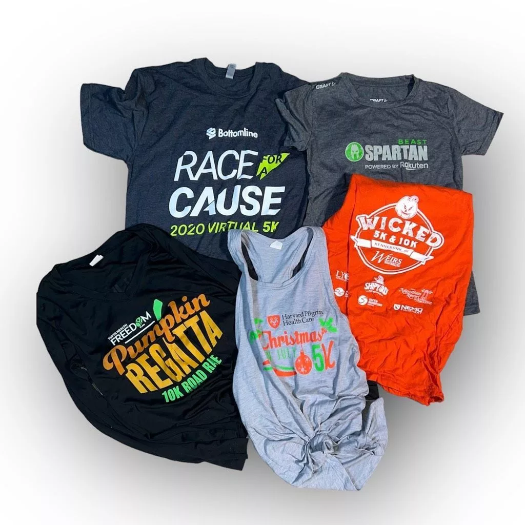 Next Level Apparel Short Sleeve T Shirts Next Level Apparel Next Level, Craft & more, Running Tops from Races, T-shirts, Gray
