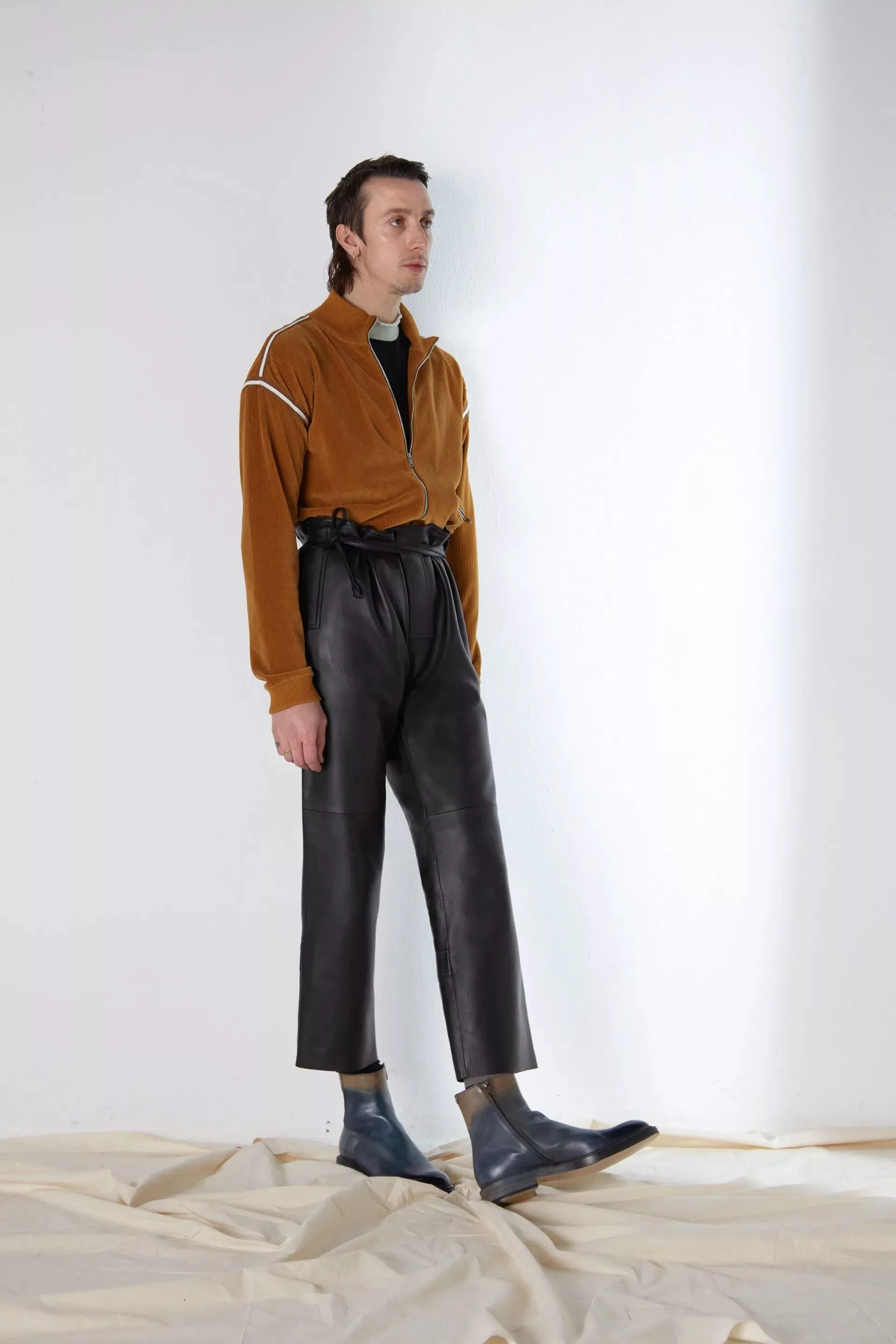 Maison Margiela Light Jackets Maison Margiela Margiela - F/W 17 - Corduroy Track Jacket Brown