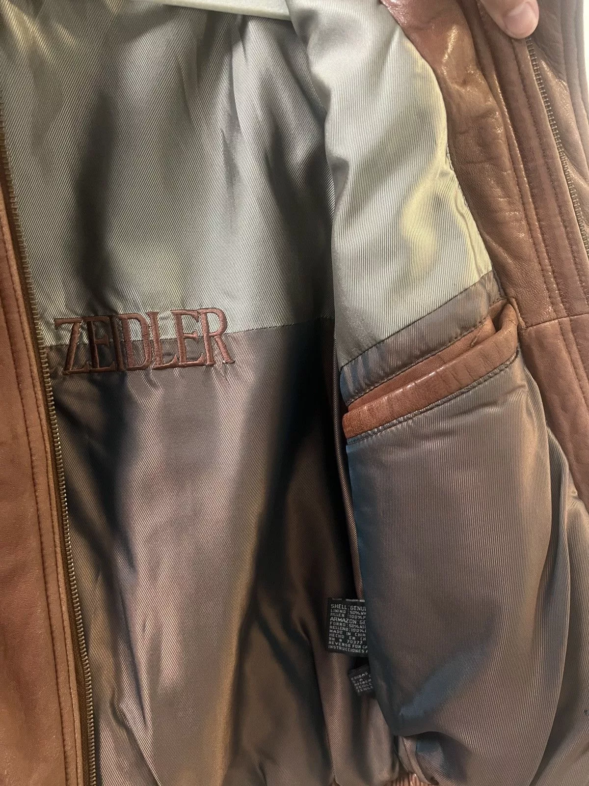 Vintage Leather Jackets Vintage Cropped leather jacket Brown