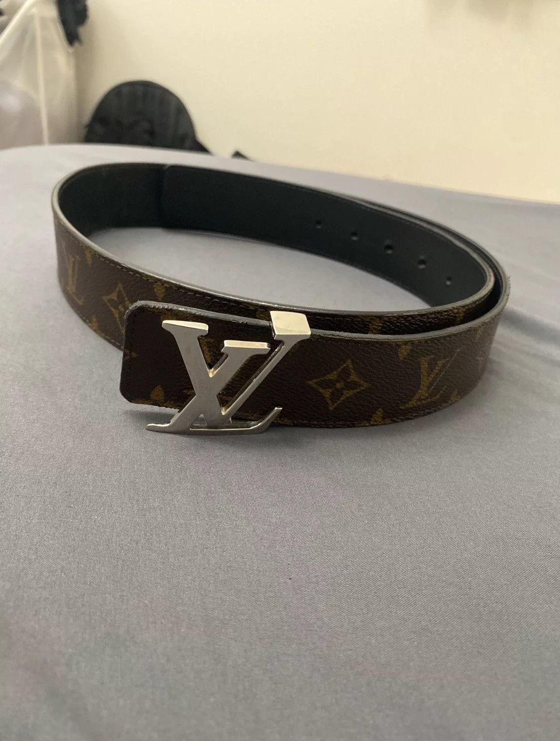 Louis Vuitton Belts Louis Vuitton Monogram Belt Black