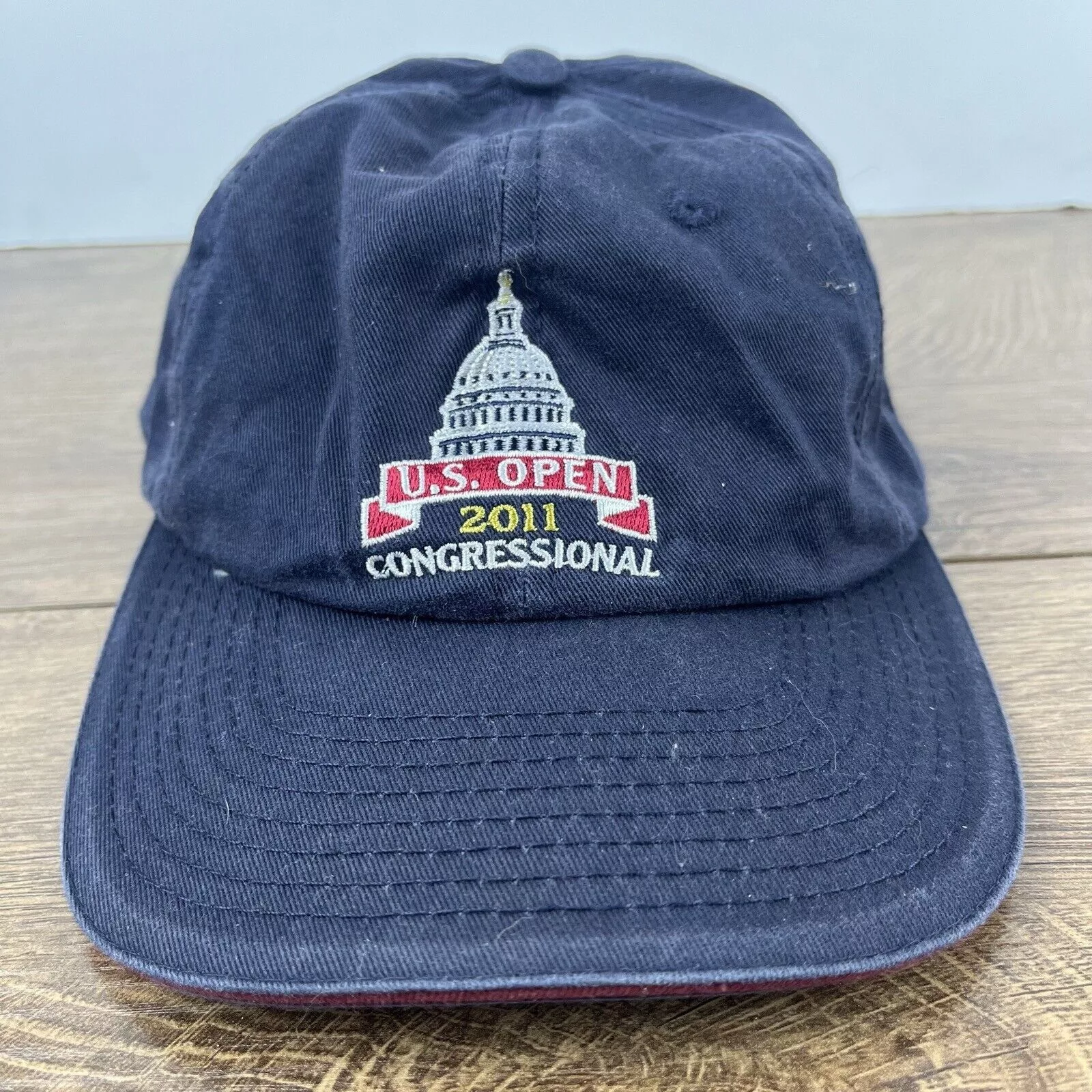 Other Hats Other 2011 US Open Hat Congressional Hat Blue Adjustable Hat Blue