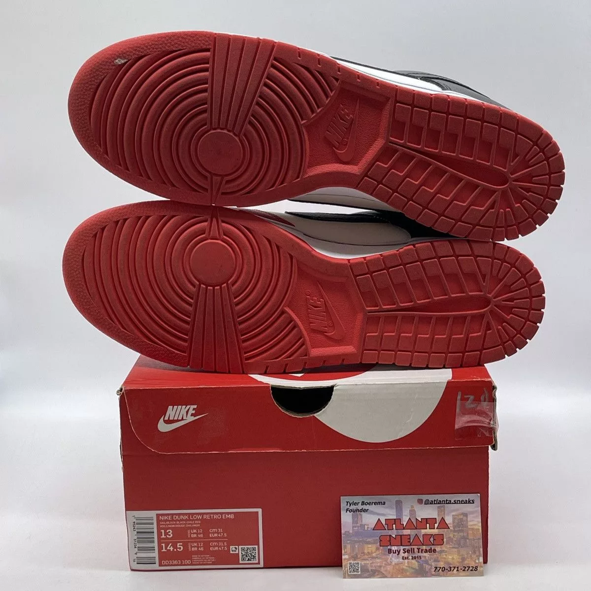Nike Low Top Sneakers Nike NBA x Dunk low EMB 75th Anniversary - bulls White