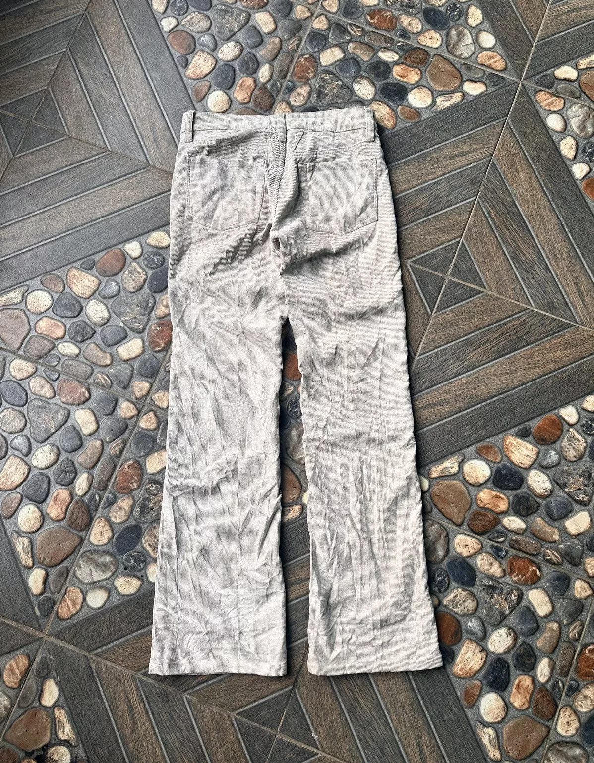 Marithe + Francois Girbaud Pants Marithe + Francois Girbaud × Vintage Vintage Marithe Francois Girbaud Flare Corduroy Pants White