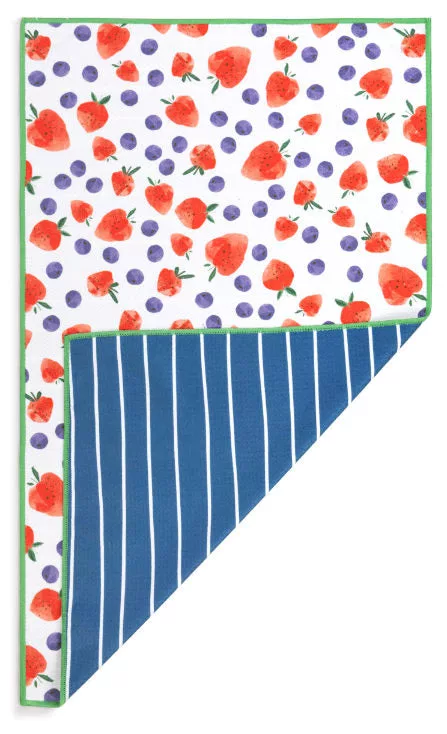Berries Absorbent 2 Sided Towel