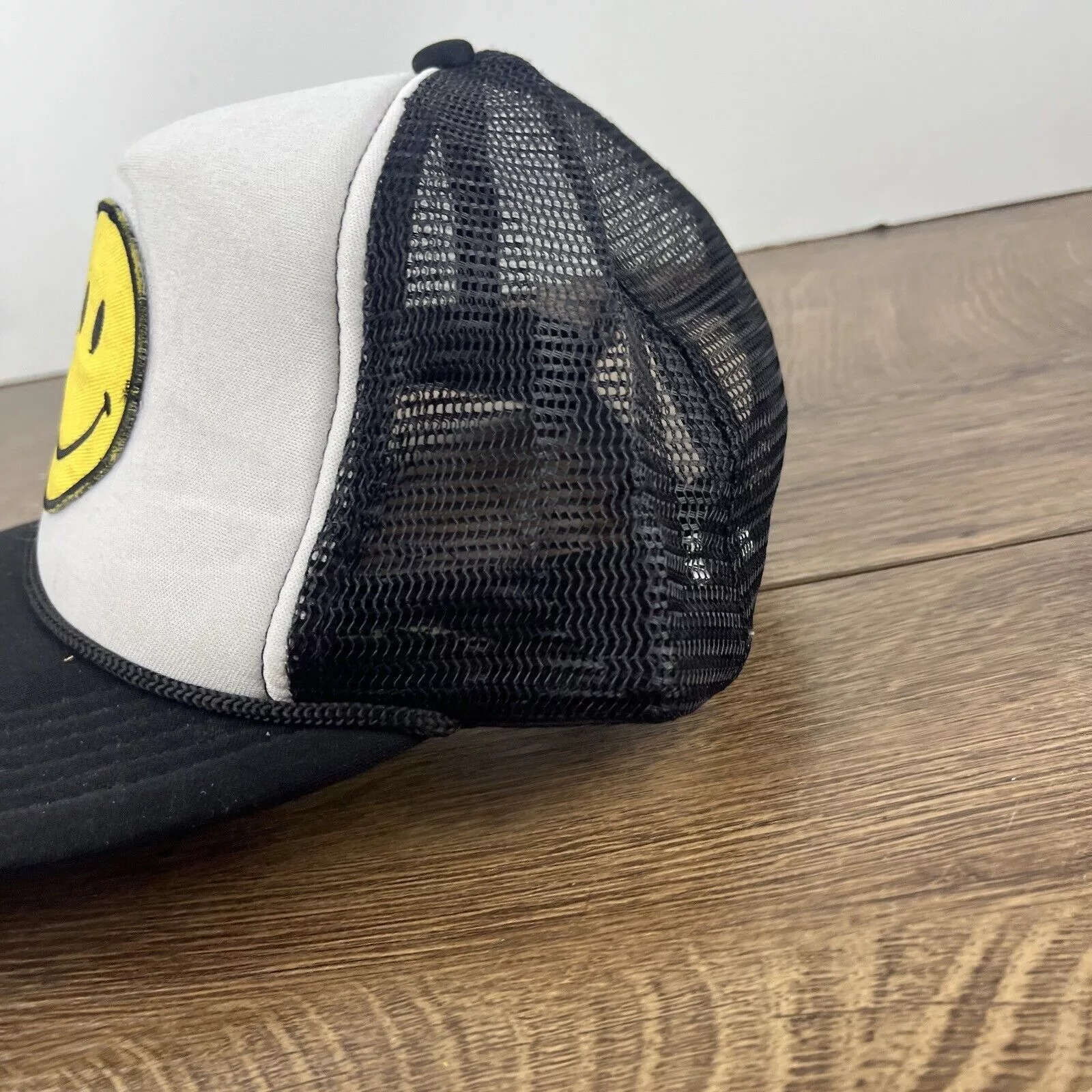 Other Hats Other Smiley Face Snapback Hat Smile White Hat Adjustable Adult Si