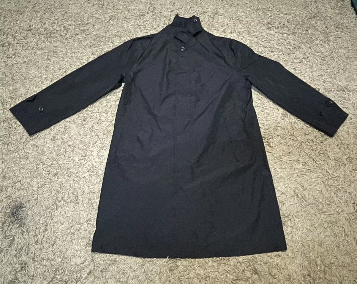 Designer Coats Designer × Japanese Brand × Sanyo SANYO COAT SALES Black