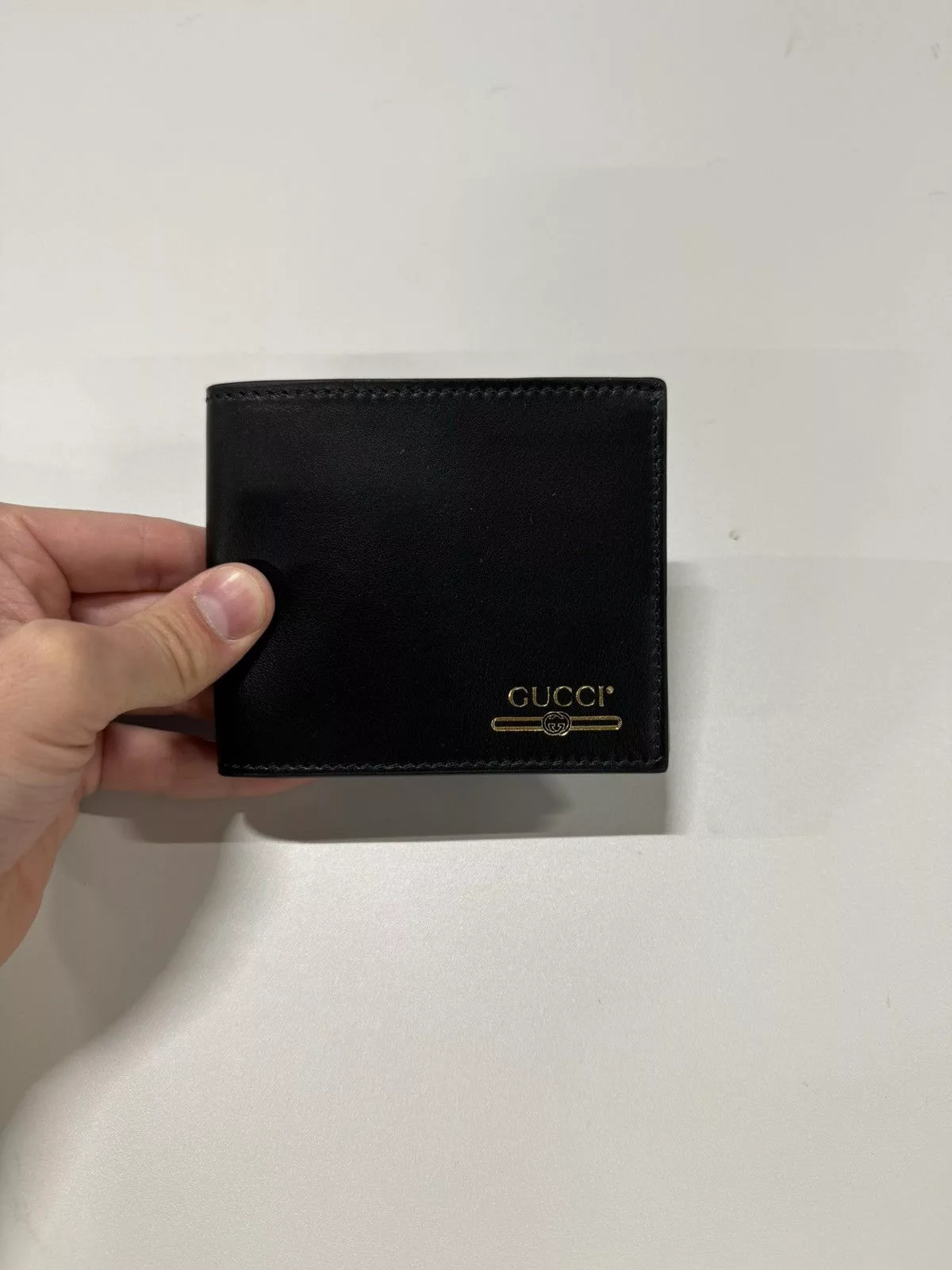 Gucci Wallets Gucci Bi-Fold Leather Wallet NEW 550$ Black