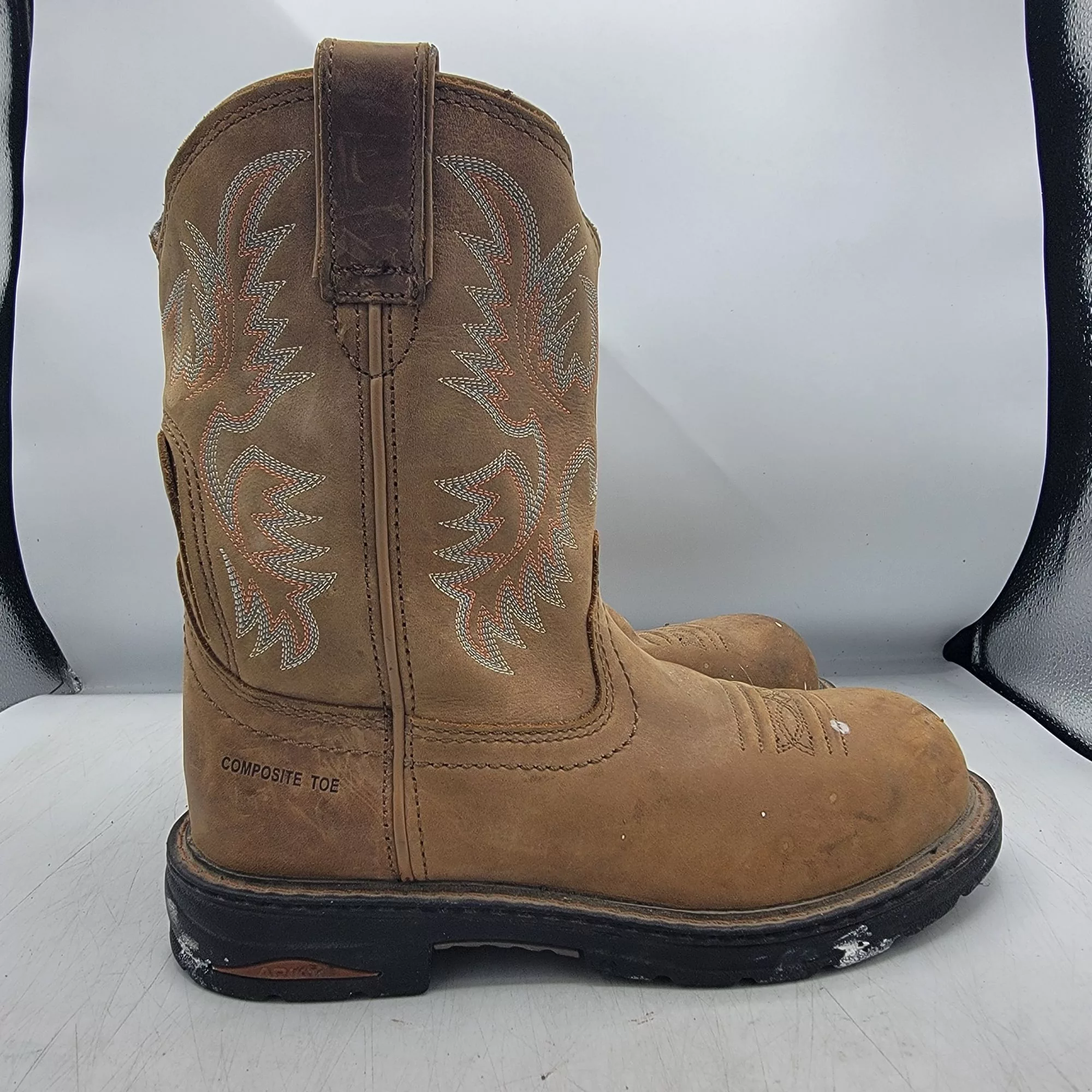 Ariat Boots Ariat Tracey Womens 6 Brown Composite Toe Work Boots Casual