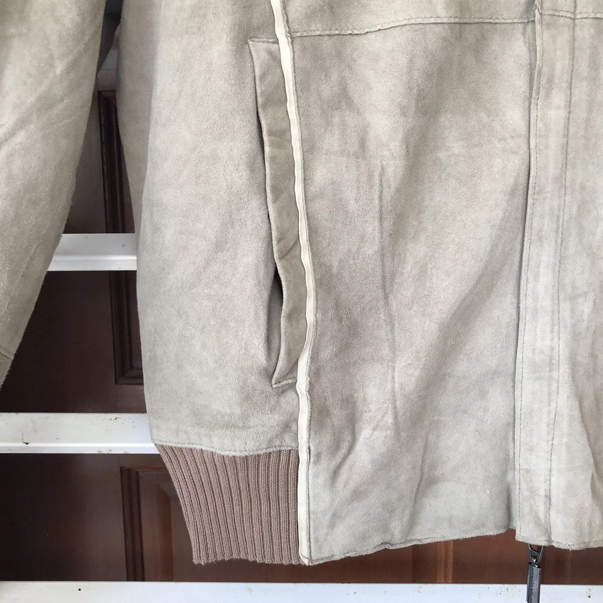 Armani Bombers Velvet Armani jacket White