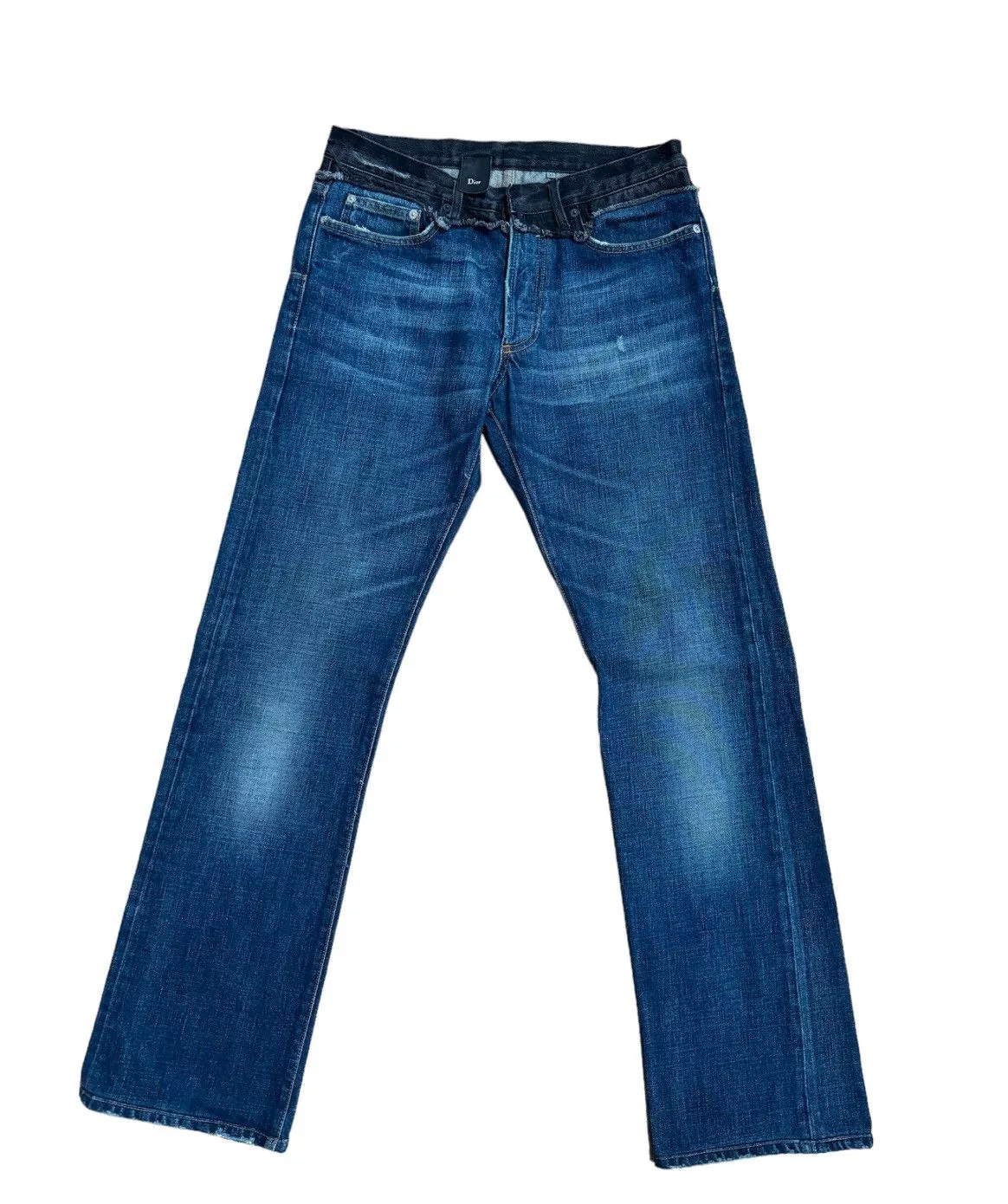 Dior Denim Dior × Hedi Slimane Dior Homme Cumberbunds Blue