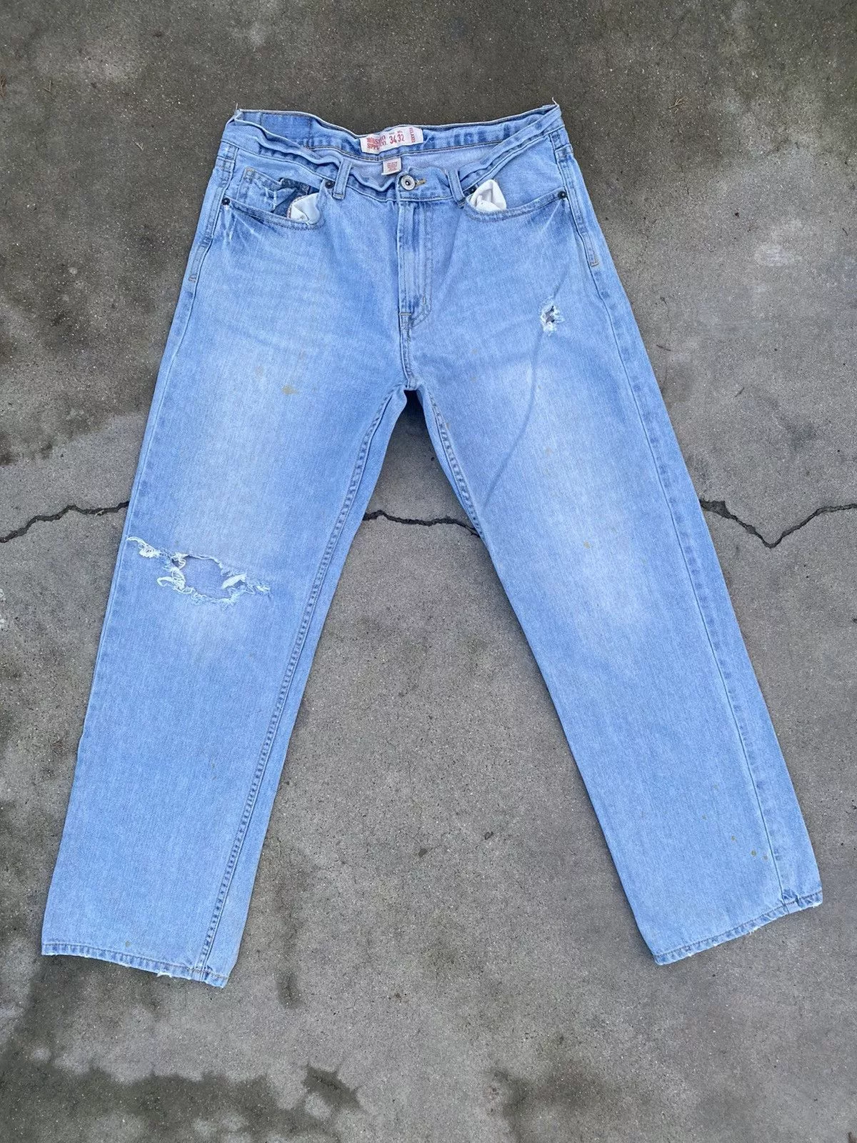 Mossimo Denim Mossimo × Vintage Vintage light wash denim Blue