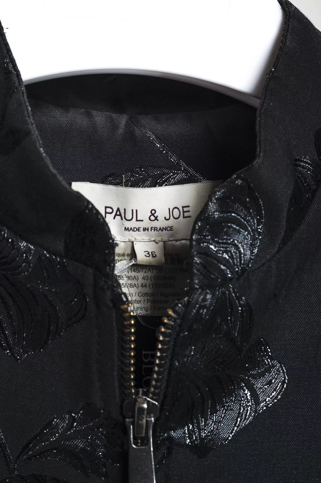 Paul & Joe Jackets Paul & Joe Black Floral Bomber