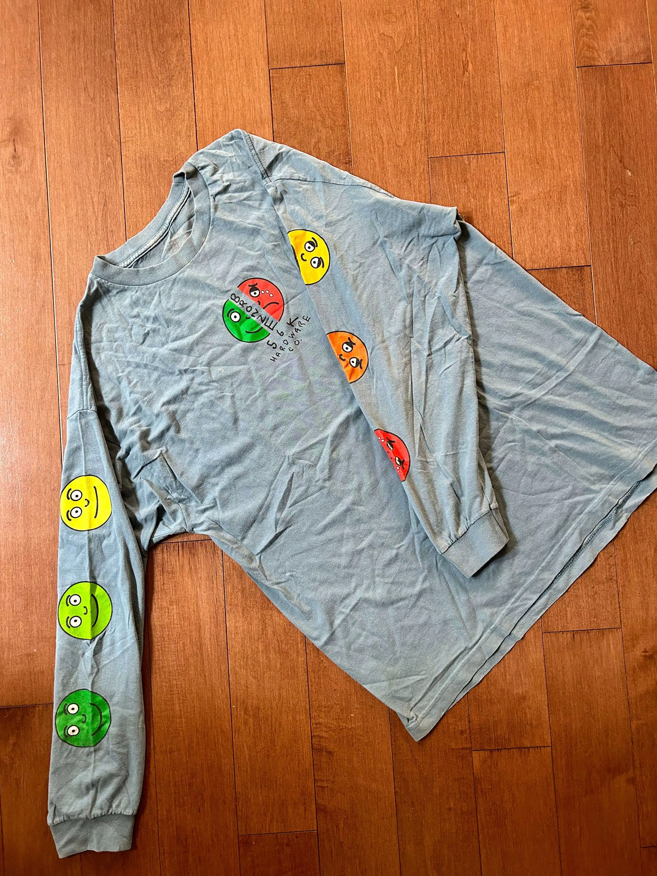 Bronze 56k Long Sleeve T Shirts Bronze 56k Mood Meter Longsleeve Blue