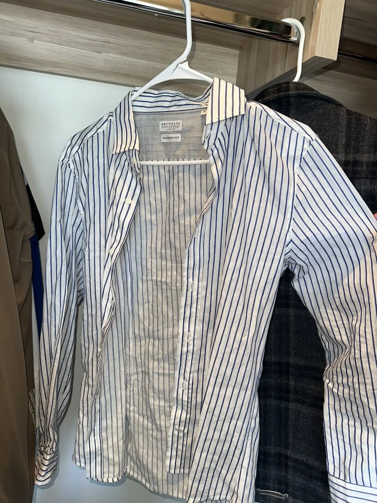 Brunello Cucinelli Shirts Button Ups Brunello Cucinelli Leisure Fit Multi