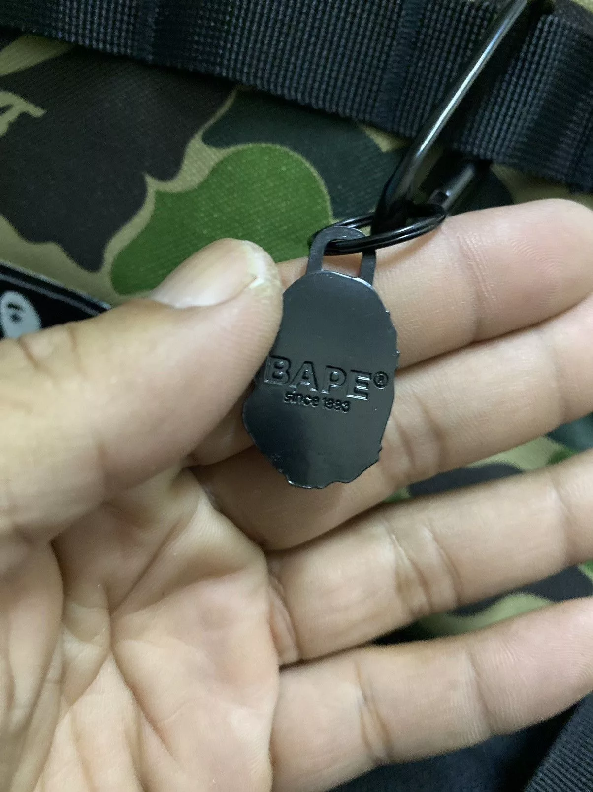 Bape Bags Luggage Bape Messenger Bag Black