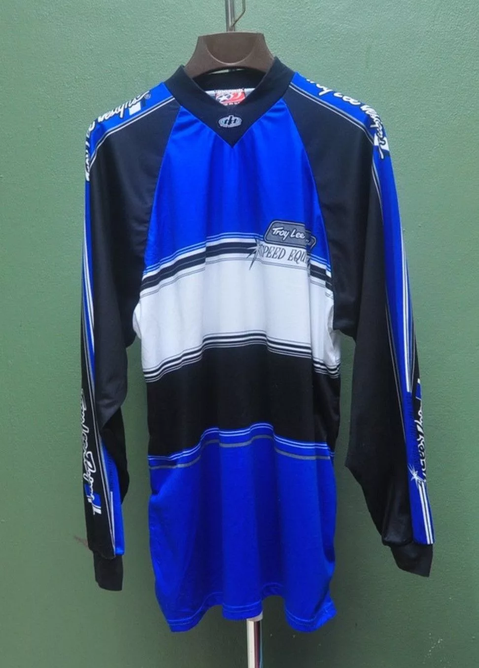 Designer Jerseys Designer × Japanese Brand × Vintage Vintage Troy Lee Design Made In Usa Blue